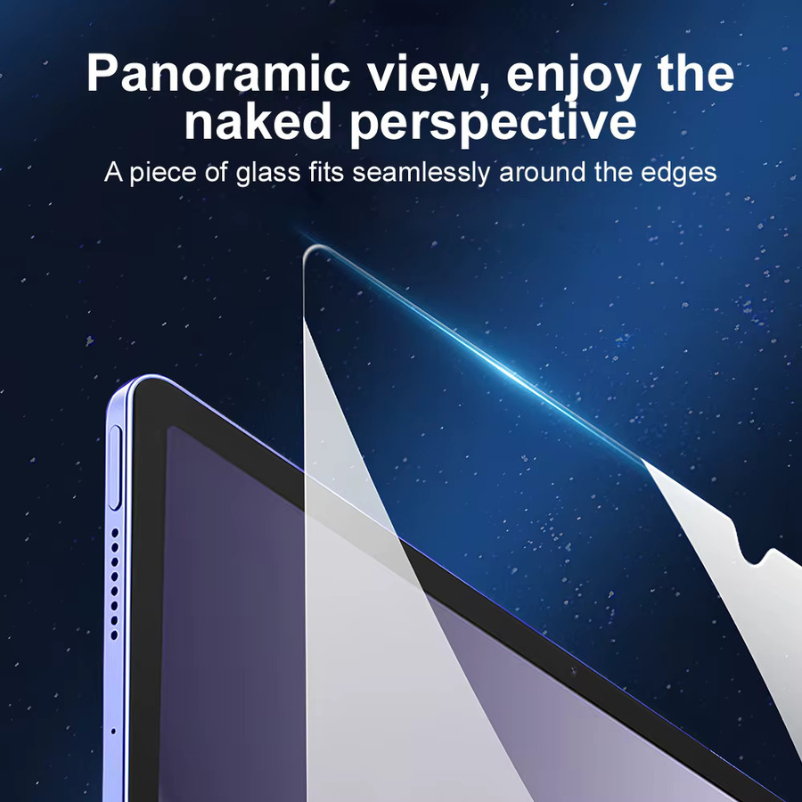 Samsung Gehärteter Glas-Displayschutz Transparent für Galaxy Tab A8 A9 Plus S10 FE Plus S7 S8 S9 S6 Lite mit Ein-Klick-System für staubfreies Aufbringen - Bild 3