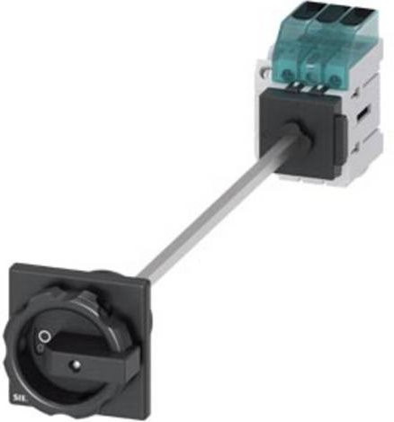 Siemens Lasttrennschalter Schwarz 3polig 25 A 16 mm² 1 Schließer 1 Öffner 690 V/AC 3LD31481TK51 - Bild 1