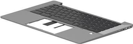 HP SPS Top Cover mit Standard Tastatur International in Grau (N15105-B31) - Bild 1