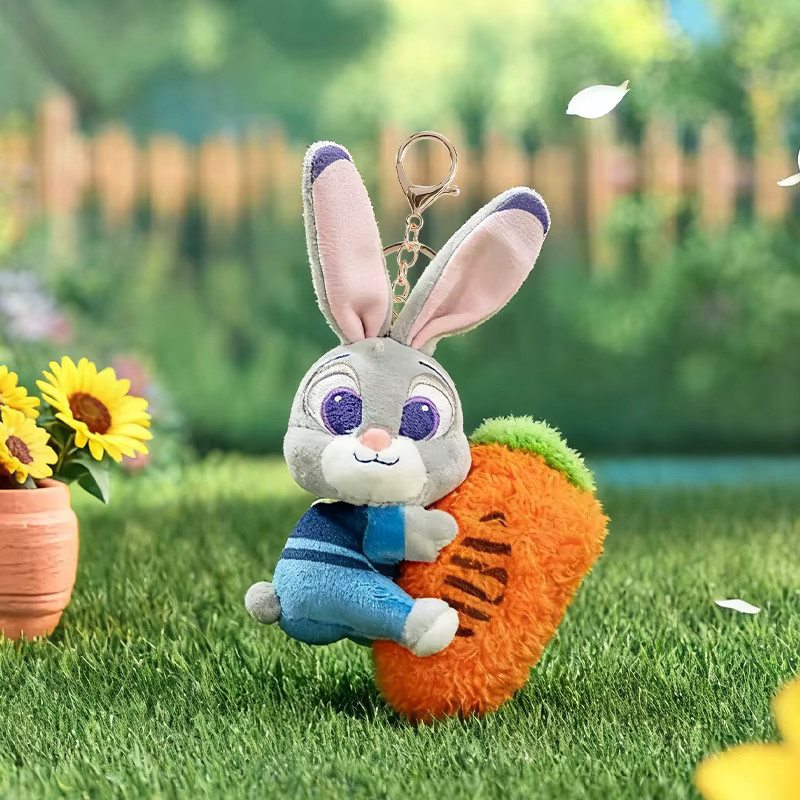 Disney Zootopia Judy Hopps Nick Wilde Plüschtiere, Schlüsselanhänger, Dekokissen - Bild 2