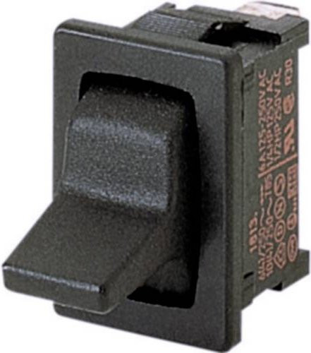 Marquardt Kippschalter 1818.1202 Schwarz 250 V/AC 6A 1 x Ein/Aus rastend/tastend - Bild 1