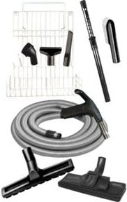cleanpower Sauggarnitur-Set Komfort CP-310, 10-teilig, Schwarz - Bild 1