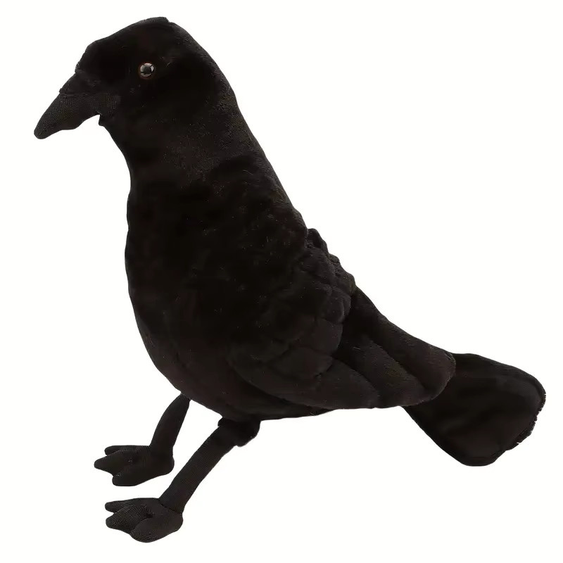 BOOKFONG Krähe, Plüschtier, Schwarz - Bild 4