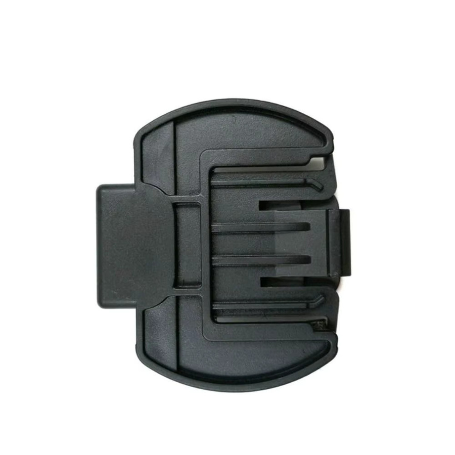 Ejeas Montageclip mit doppelseitigem Klebeband für Motorradhelm Bluetooth-Headsets in Schwarz - Bild 1