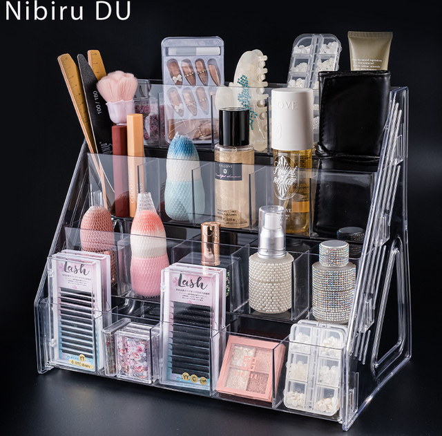 Nibiru DU Acryl Nagellack Display Rack, Multi-schicht, Transparent - Bild 1