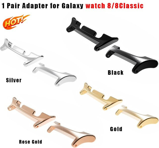 CAOWTAN Anschlussadapter für Samsung Galaxy Watch 8 Class, Gold, Unisex - Bild 1
