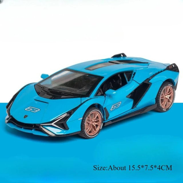 Linyi toy car Lambor Urus Sian Modell, 1:32, mit Licht und Ton, ab 14 Jahren - Bild 1