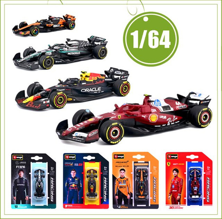 Bburago F1 Legierungsautomodell, 1:64, ab 14 Jahren