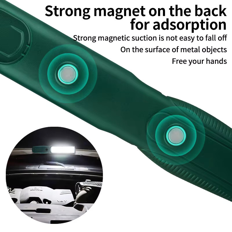 ESMARTER LED COB Arbeitsscheinwerfer mit Magnet und Haken, USB aufladbares tragbares Flutlicht für Camping und Reparatur - Bild 5