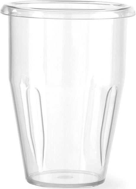 Hendi Milchshake-Shakerbecher aus Kunststoff und Edelstahl, transparent, 0,5 l - Bild 1