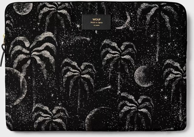 Wouf Recycled Collection Laptop Tasche 15 Zoll Eclipse Schwarz - Bild 1