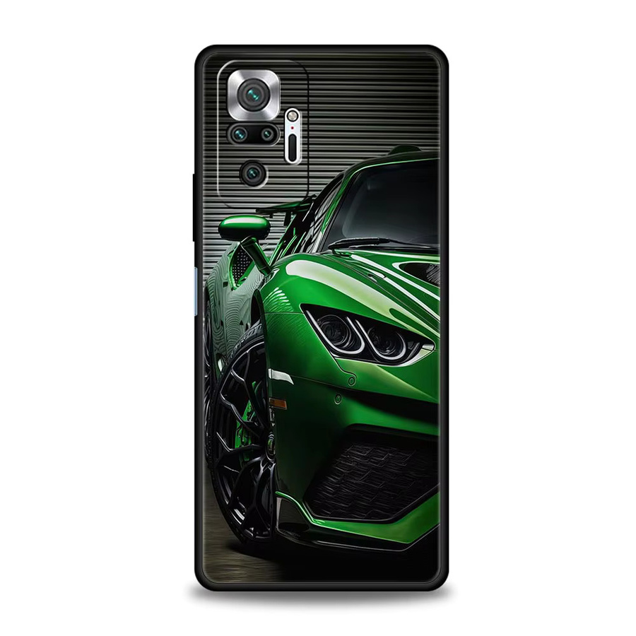 Silikon Handyhülle mit Super Auto Sport Design für Xiaomi Redmi Note 13 12 11 10 Pro Plus 9S 9 8 7 9T 13C 12C 10C 9A 5G und 4G Modelle - Bild 2