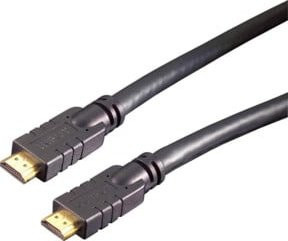 E+P Elektrik High-Speed HDMI-Kabel in Schwarz, Länge: 2 m - Bild 1