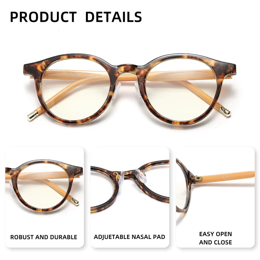 KINGSEVEN Lesebrille, rund, Vollrand, Unisex - Bild 3