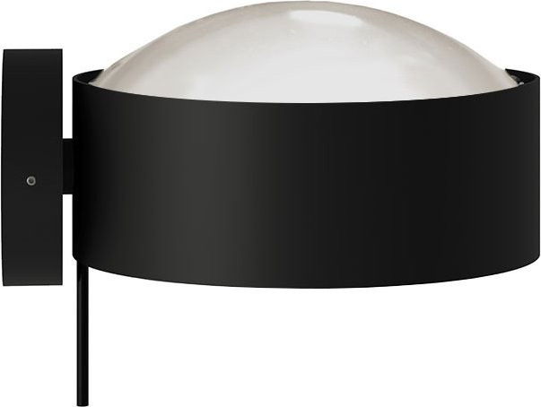 Top Light Puk! 160 Wall Avantgarde LED-Wandleuchte in Schwarz Matt mit warmweißem Licht (2700K) - Bild 1