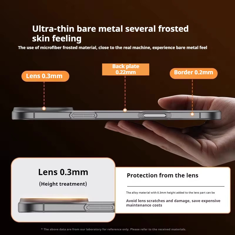 BeisFun MagSafe iPhone Hülle Ultradünn Matt Transparent oder Orange für iPhone 16 15 14 13 12 11 Pro Max X Xs XR 7 8 Plus Mini Wireless Charging Hard Cover - Bild 4