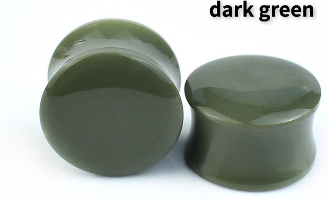 JIAPEIJIA Ohr-Gauges Tunnel Stretcher, Acryl, Bunt, Damen, 22mm - Bild 1
