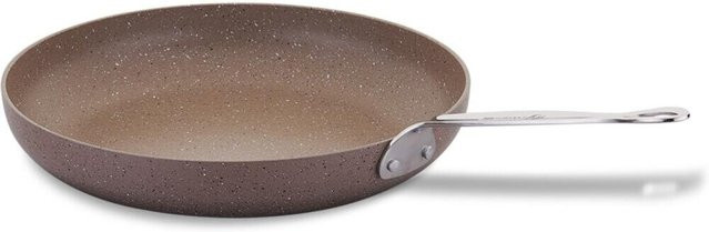 Korkmaz Browni Pfanne mit Griff, Farbe Brown, Antihaftbeschichtung aus Keramik, Durchmesser: 26 cm, Höhe: 4,5 cm - Bild 1