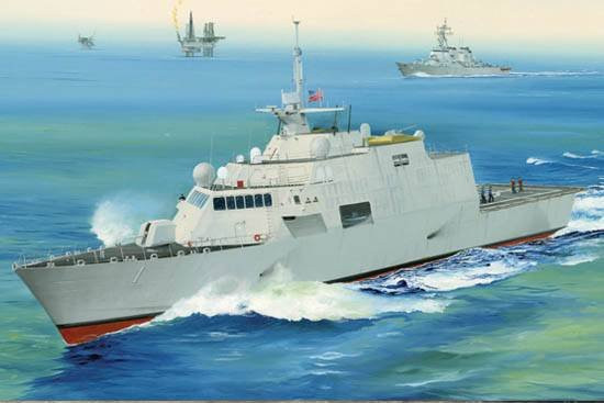 Trumpeter USS Freedom (LCS-1), Fahrzeuge, Grau - Bild 1