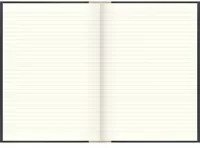 König & Ebhardt Geschäftsbuch DIN A4 Hardcover Liniert in Schwarz oder Grau - Bild 1