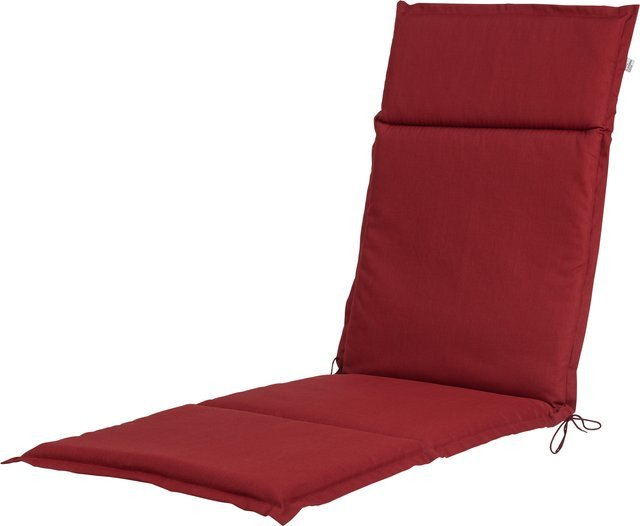 LIVARNO HOME Polsterauflage Houston Relaxsessel aus Baumwolle in Rot - Bild 1