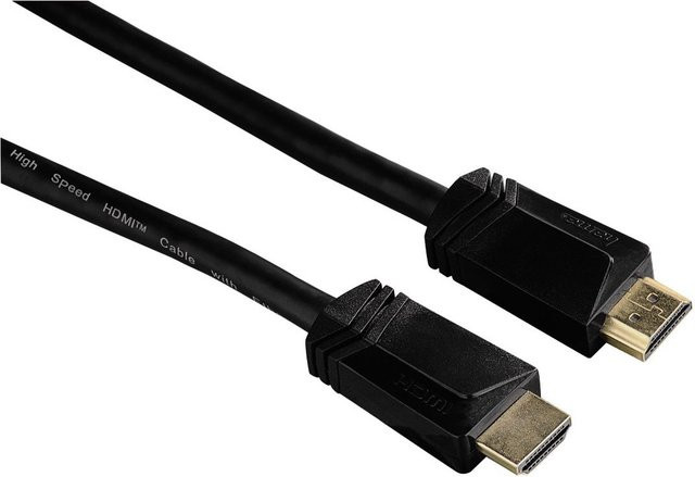 Hama High Speed HDMI Kabel in Schwarz, Länge: 10 m - Bild 1