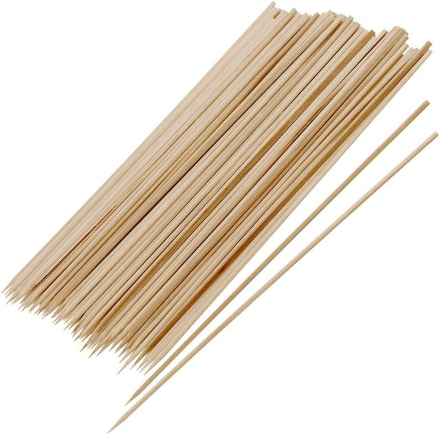 Fackelmann Holzspieße Eco aus FSC-zertifizierter Birke, 100 Stück, 20 cm Länge - Bild 1