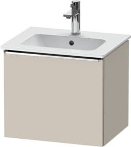Duravit Waschtischunterschrank D-Neo, wandhängend, Taup, B: 51 cm, T: 40,2 cm, H: 44 cm - Bild 1
