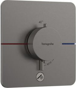 Hansgrohe Thermostat ShowerSelect Comfort Q UP Unterputz-Duscharmatur mit 1 Anschluss und 1 Zusatzabgang in gebürstetem Silber - Bild 1