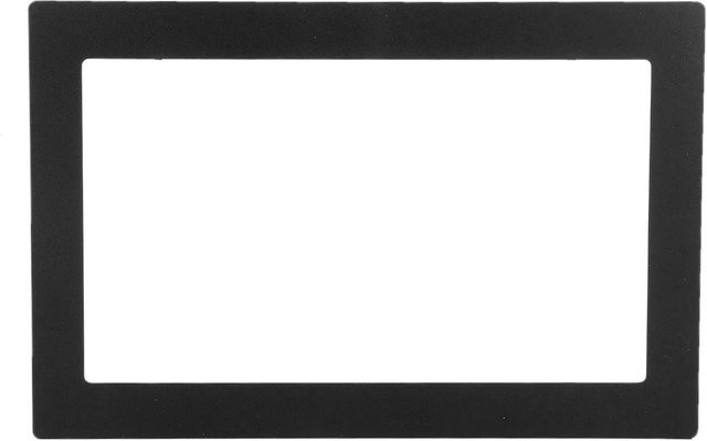 KaiSai Universelles 2Din Auto Blende Armaturenbrett Einbau-Kit Zierleisten-Rahmen für 7 Zoll, Schwarz, B: 178 mm x H: 102 mm - Bild 1