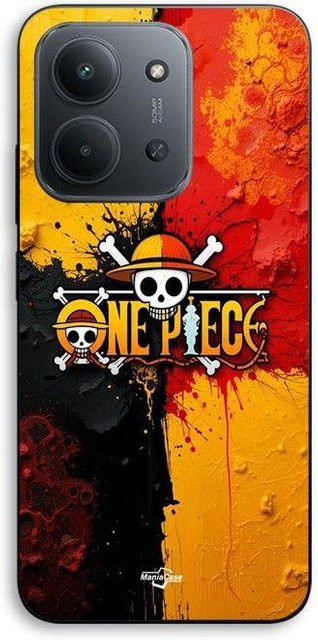 Handyhülle für Xiaomi Redmi 15C 5G mit buntem Manga Maniac Design in Schwarz - Bild 1