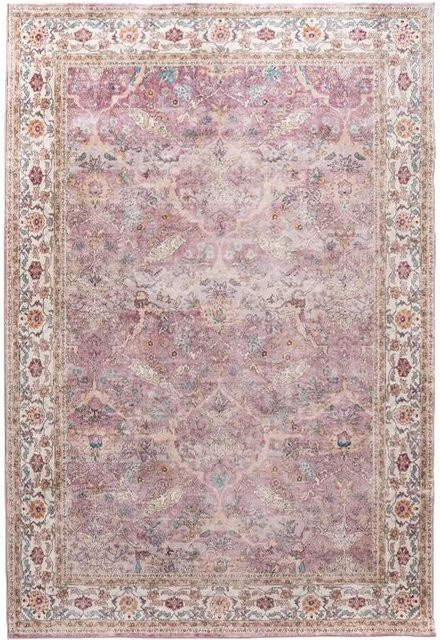 Wucifang Shoes Boho Teppich mit Streifenmuster in Pink, rutschfest und waschbar, B/T: 80 x 50 cm - Bild 1
