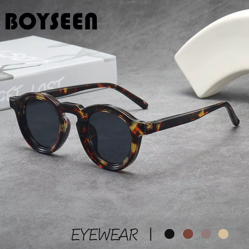 BOYSEEN Sonnenbrille, oval, Vollrand, grau, Herren - Bild 1