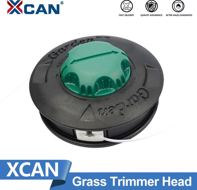 Xcan Universal Bump Trimmerkopf aus Aluminium in Schwarz für BC380T BC400S BC400T BC430S BC241S Rasentrimmer und Grasschneider - Bild 1