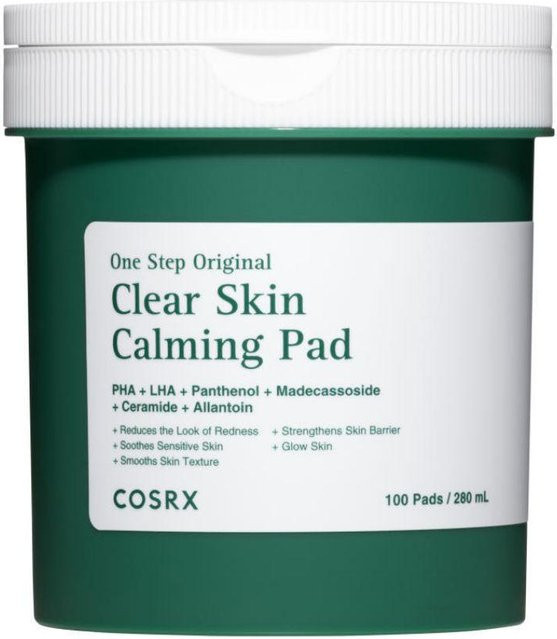 COSRX One Step Original Clear Pad Peeling Toner Pads, 280 ml, BHA - Bild 1