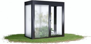 SunElements Gewächshaus SunGarden Deluxe 2.1, B/H/T: 233 x 229 x 128 cm, anthrazit-metallic grau - Bild 1