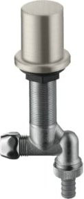 Hansgrohe Axor Küchen-Absperrventil mit Rückflussverhinderer in Edelstahl-Optik, 1/2 Zoll - Bild 1