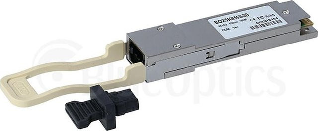 BlueOptics BTI-40GSR-DD-QSFP Netzwerk-Transceiver-Modul Faseroptik 40000 Mbit/s 850 nm Silber - Bild 1