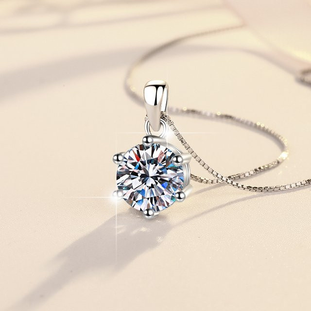 SAY Halskette 925 Silber, vergoldet, Zirkonia, Damen - Bild 1
