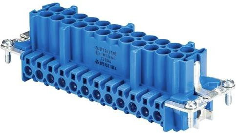 Wieland Electric Steckereinsatz 72.310.2453.9 Blau mit 24 Polen, 10 Stück - Bild 1
