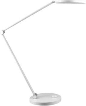 Unilux LED-Tischleuchte OMEGA in Weiß, 12 W, 1976 lm, 4000 K, dimmbar, höhenverstellbar und neigbar - Bild 1