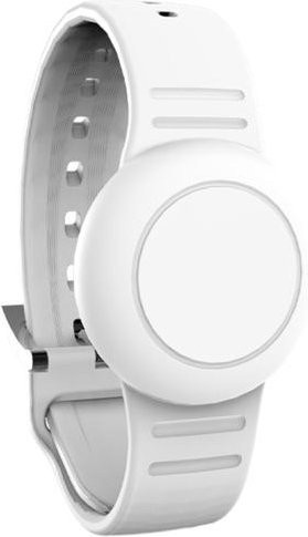 Armband Silikon, weiß, Kinder, mit Schutzhülle für Airtag - Bild 1