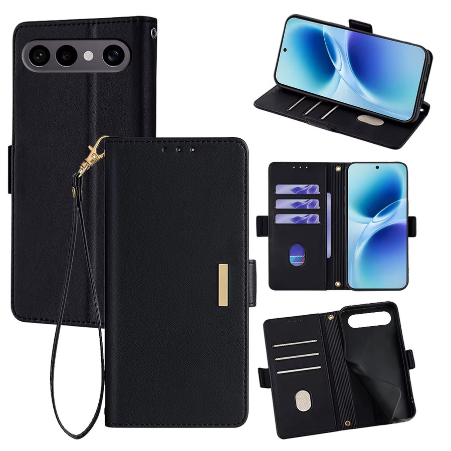 Vivo Wallet Case Flip-Handyhülle aus PU-Leder mit Magnetverschluss in Lila für Vivo X300 FE X300 Pro X100 X200 Pro mini X200 FE X200 Ultra - Bild 7