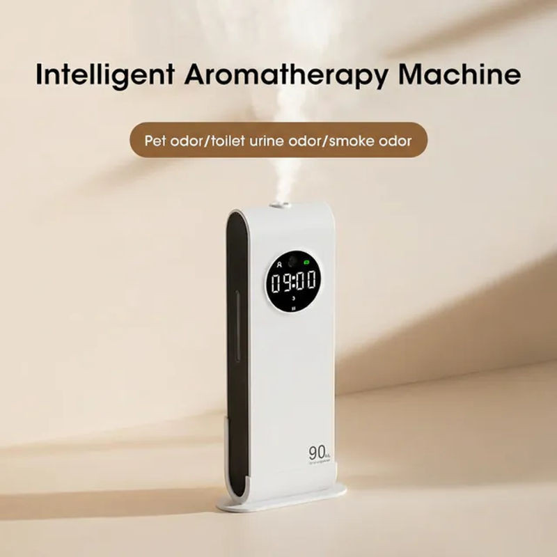NOCCLILI Multifunktionale Intelligente Aromatherapie-Maschine in Weiß, USB-betrieben, Tisch- und Wandmontage, Lufterfrischer und Luftreinigungsgerät mit Lavendel-Duft - Bild 1