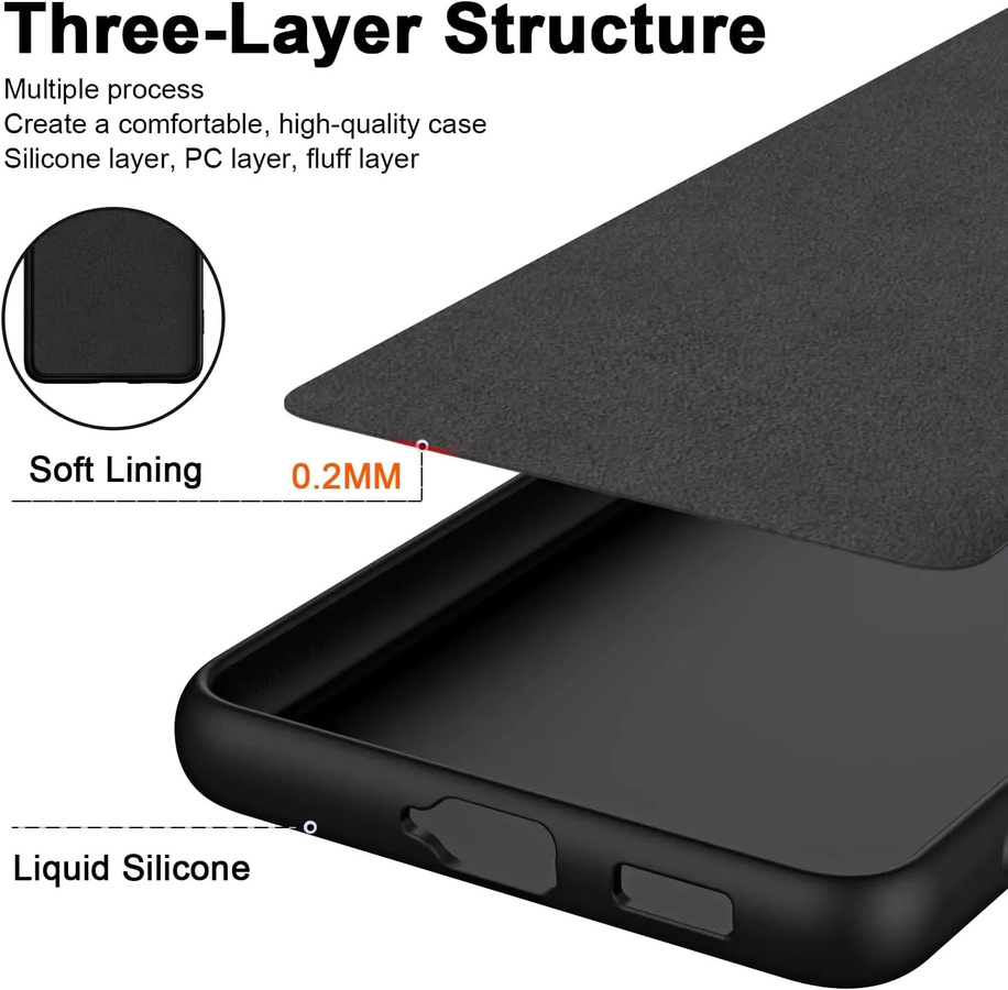 Flexible Silikon TPU Schutzhülle für Samsung Galaxy M15 M35 M55 5G M14 M34 M54 M13 M23 M33 in Grün - Bild 6