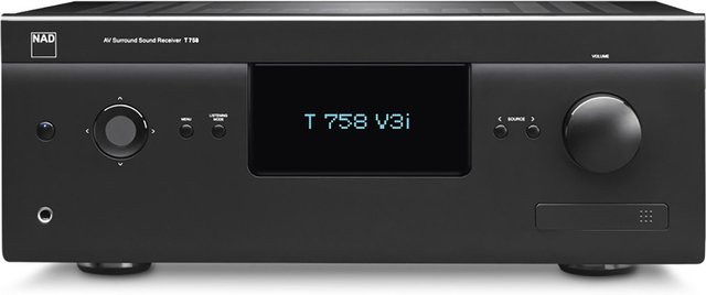 NAD T758 V3i Klang Effekt Receiver in Graphite/Grau/Schwarz - Bild 1