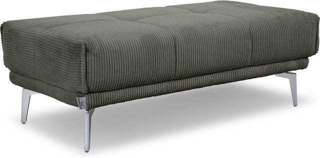 Hocker SANSIBAR ROBERTSFORS aus Cord und Metall in modernem Design, Höhe: 67 cm, Breite: 45 cm, Tiefe: 34 cm - Bild 1