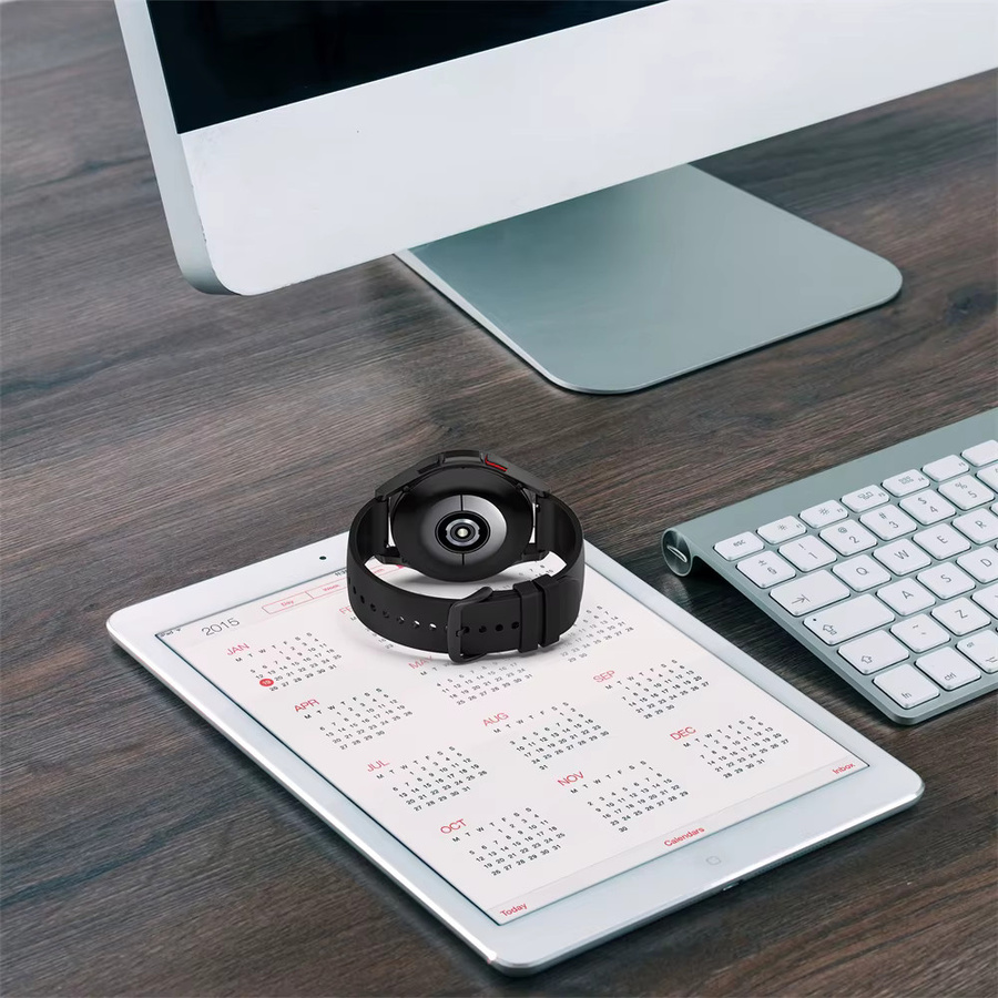 Amazfit Uhrenarmband Silikon, Schwarz, Unisex, 20 mm, 22 mm - Bild 3