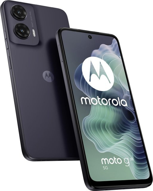 Motorola moto g35 5G Smartphone Midnight Black mit 6,72 Zoll Display, Android, NFC, Bluetooth und Wi-Fi - Bild 1