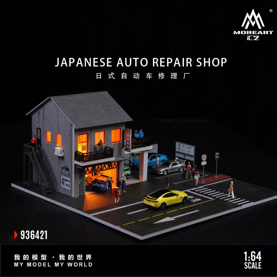TimeMicro MoreArt Japanisches Candy House-Thema, Modellbausatz, 1:64 - Bild 1